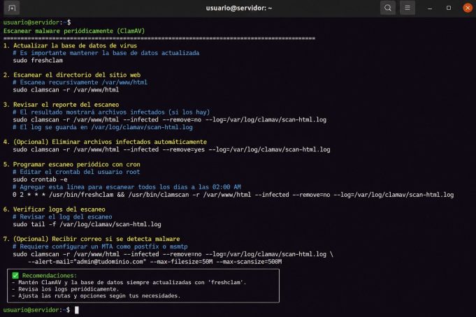 Seguridad WP #0010: Escanear Malware Periódicamente