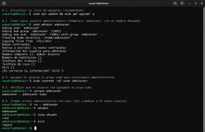 Seguridad WP #0002: Crear Usuario Administrativo Separado de root