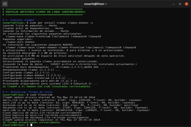 Seguridad WP #0009: Instalar Antivirus ClamAV