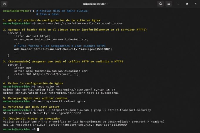 Seguridad WP #0015: Activar HSTS