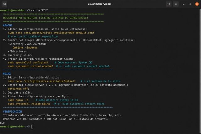 Seguridad WP #0016: Deshabilitar Directory Listing
